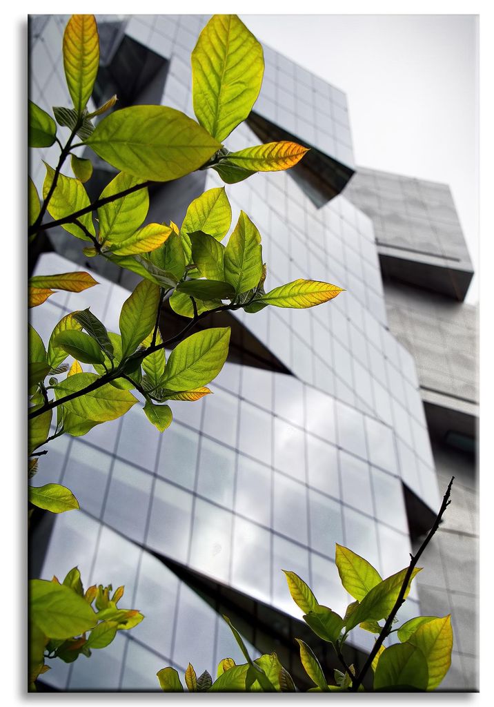 Leinwanddruck Architektur Modernes Gebäude 60x90 cm
