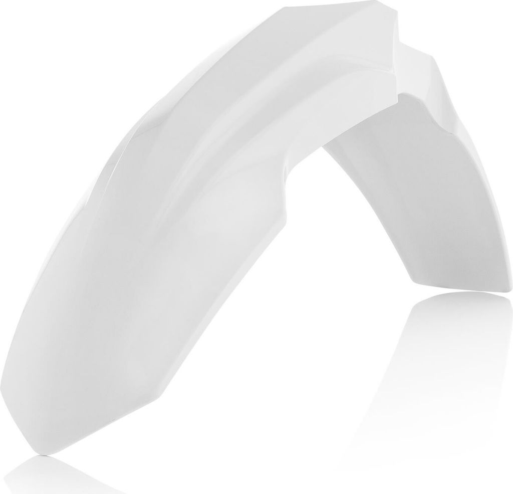 ACERBIS weißer vorderer Kotflügel für HONDA