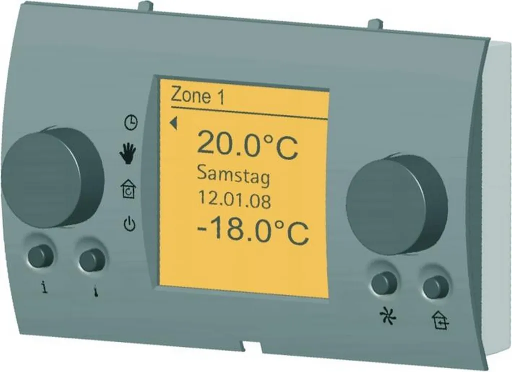 Thermostat de régulation Wolf BM et sa sonde de température extérieure