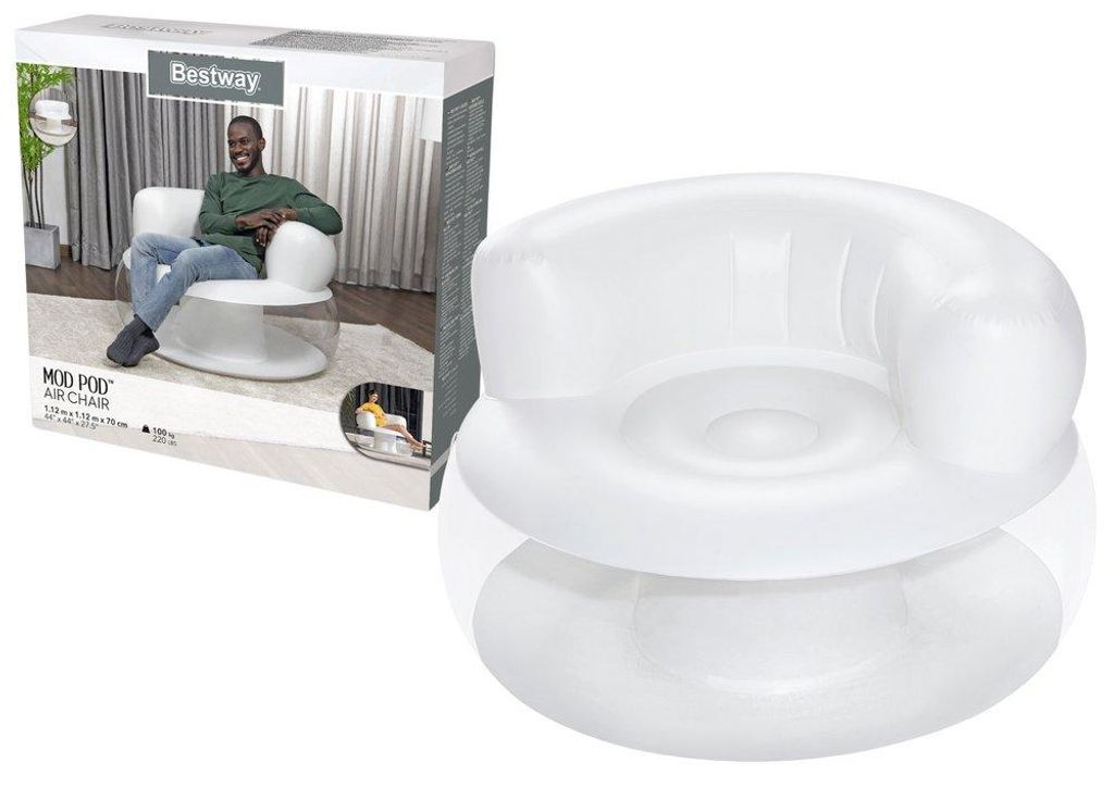 Bestway 75138, Jedno křeslo, Různé barvy, PVC, Dospělí, Obrázek produktu 