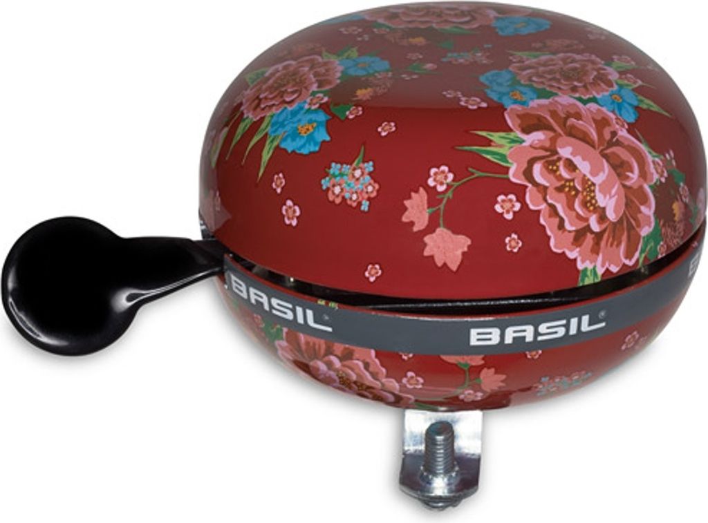 Basil 50393 Ding-Dong Glocke Bloom scarlet-red, Ø 80mm, rot
