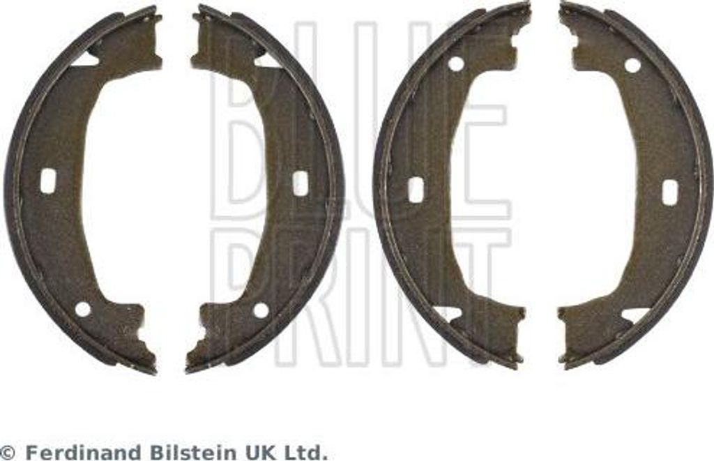 BLUE PRINT ADBP410034 Bremsbackensatz, Feststellbremse OE 34411163244 kompatibel mit 1er E81, 1er E87, 1er F20, 1er F21, 1er E88, 1er E82, 3er E46,...