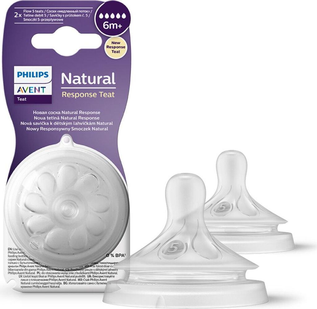 Philips Avent Succhietto naturale reattivo 6m+ Immagine del prodotto 