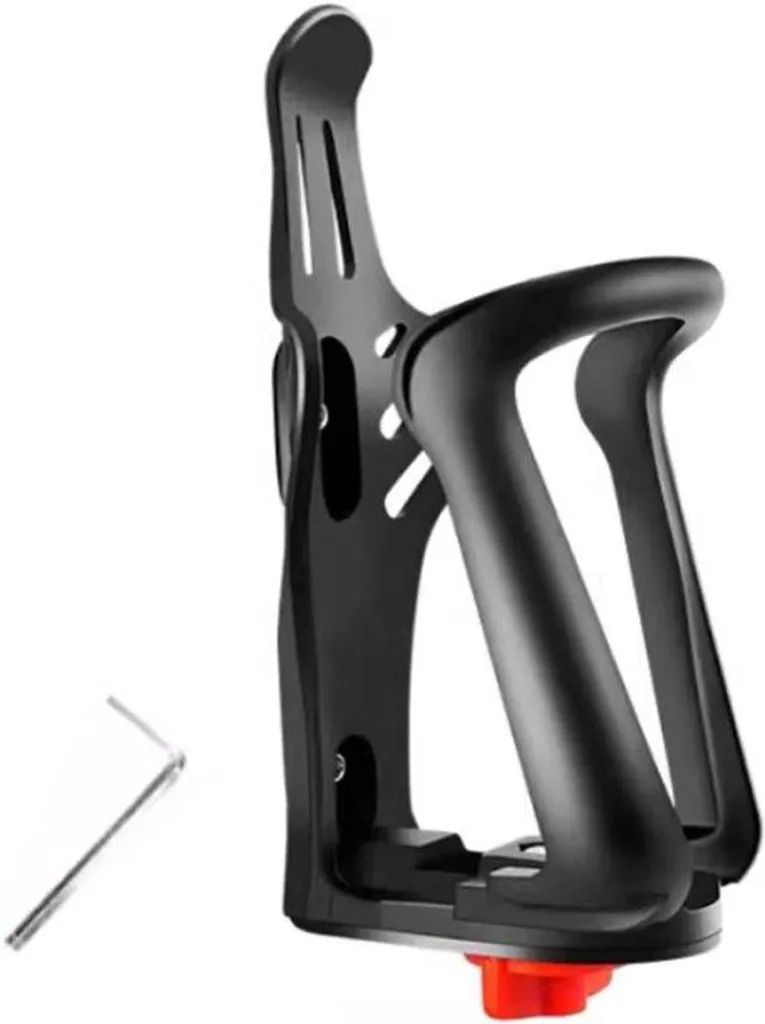 Porte-gobelet universel long noir pour guidon de vélo et moto XL