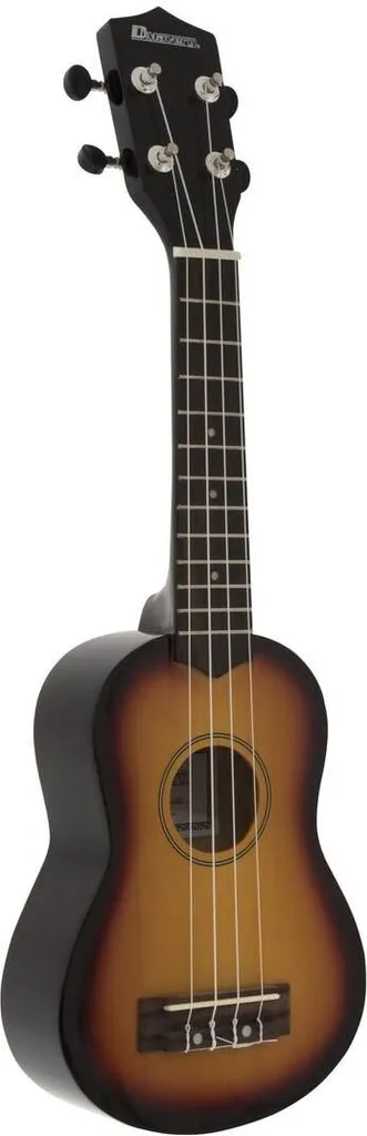 DIMAVERY UK-200 Ukulélé Soprano Sunburst - Instrument à Cordes Compact
