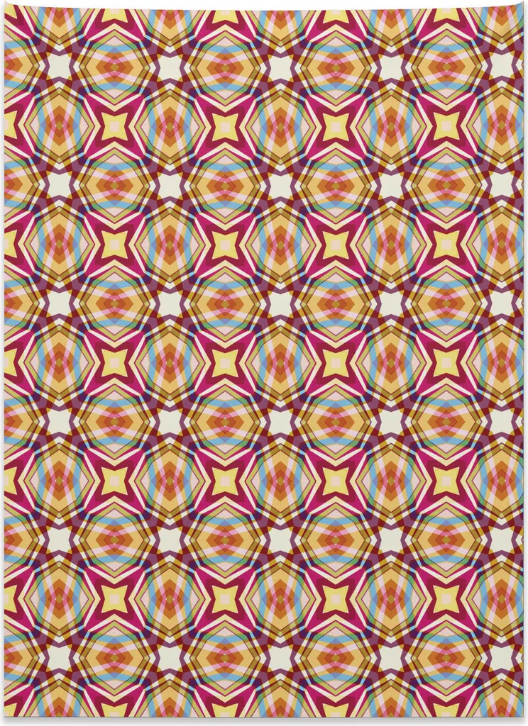 Arazzo Lavabile Abakuhaus 110x150 cm - Tessuto Microfibra Anti-Sbiadimento