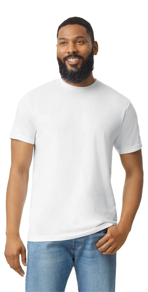Gildan - "Softstyle" T-Shirt für Herren/Damen Uni FK2276 (S) (Weiß)
