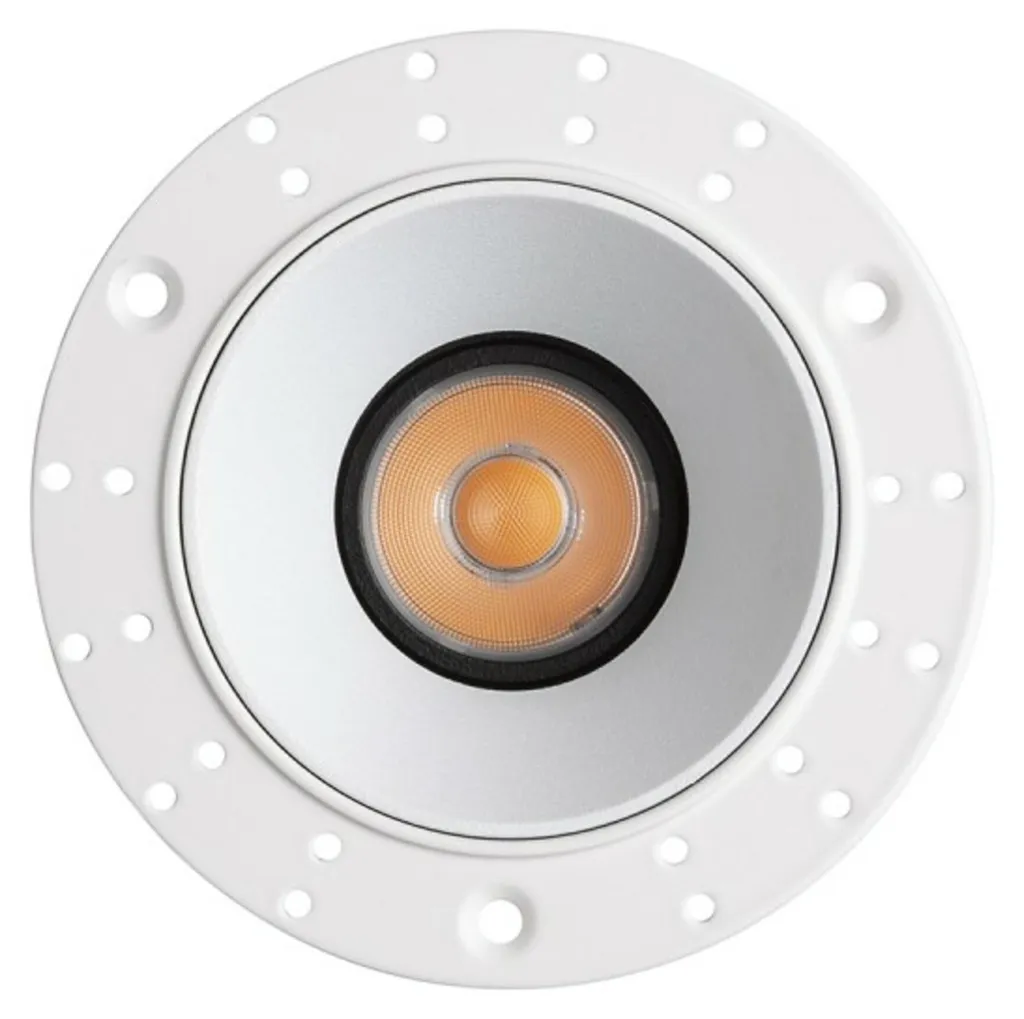 Luminaire encastré blanc 10W 3000K ANTARES R14243 faisceau précis 36°