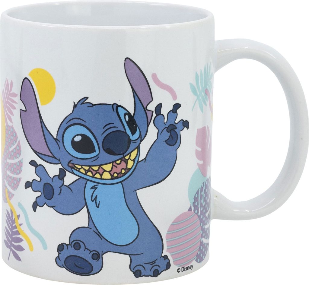 Lilo & Stitch Tasse Hawaian Flower 325 ml Produktbild 