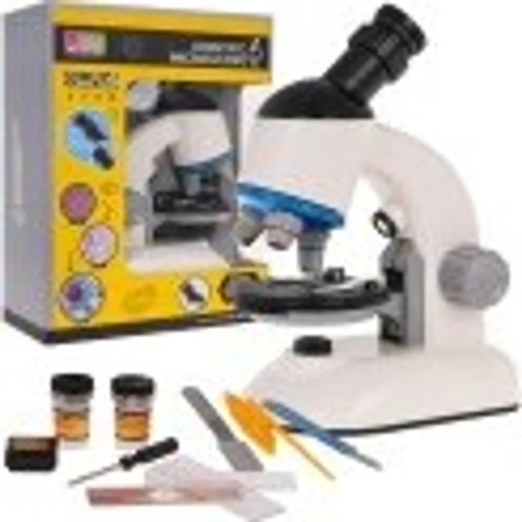 Microscope Enfant Set Small Biologist avec Tubes à Essai et Accessoires - 8