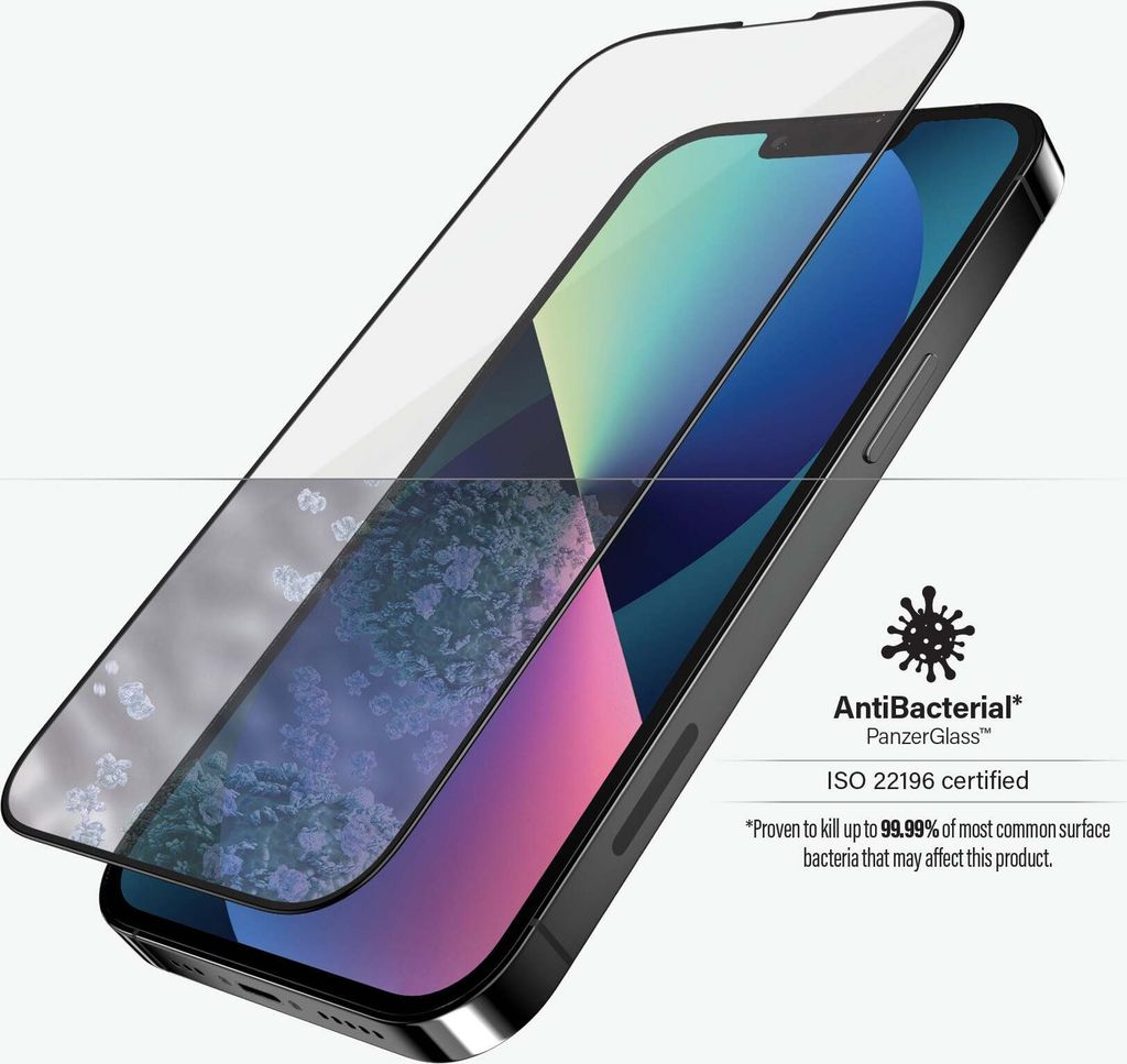 Apple AntiBacterial PanzerGlass™ Screen Protector für Produktbild 1