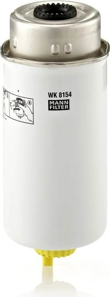Filtre à carburant MANN-FILTER WK 8154 évite les pannes Transit OE 1685