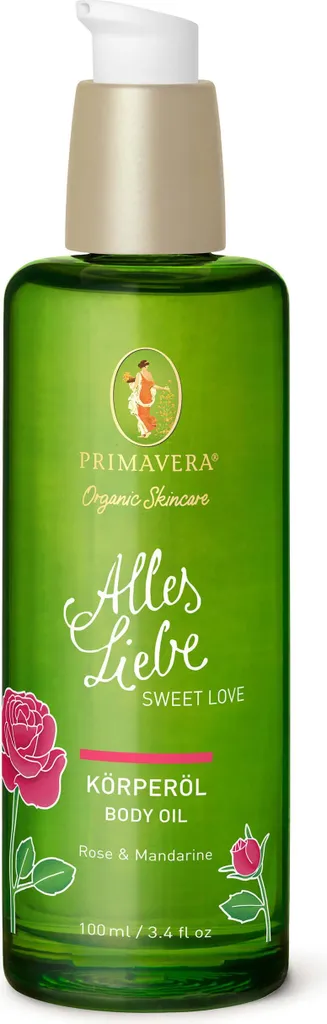 Primavera Tutto l'Amore Olio Corpo 100ml - Trattamento Armonizzante Bio