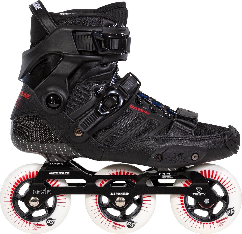 Powerslide Inline Skate HC Evo Pro 90, für Urban, Freestyle, Fitness, für Damen und Herren