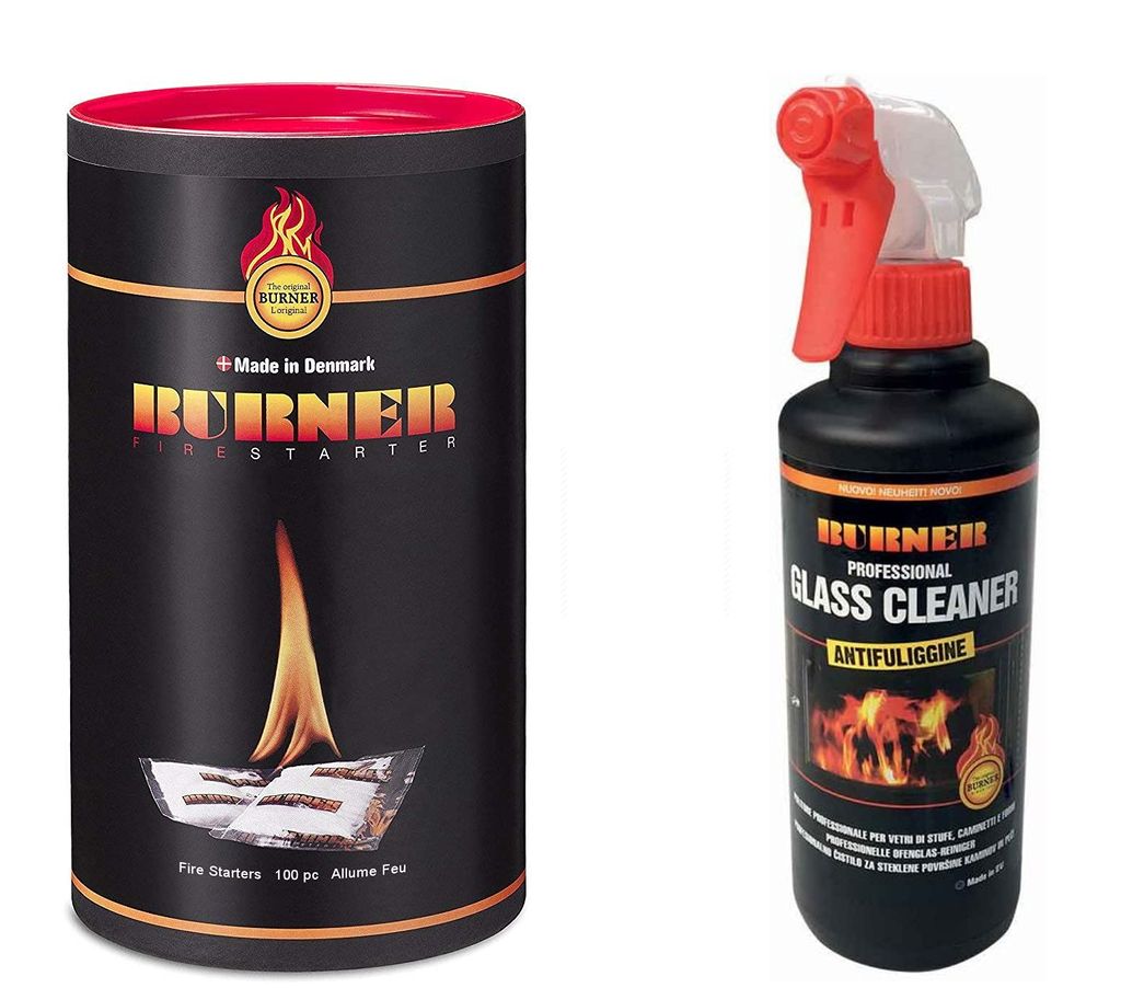 Burner Sada 1 x Olejový zapalovač 100 sáčků + 1 ​​x čistič Obrázek produktu 