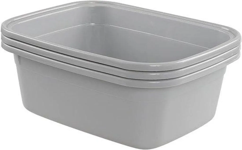 Plateau d'égouttage lave-vaisselle gris 44 cm - Socle stable universel
