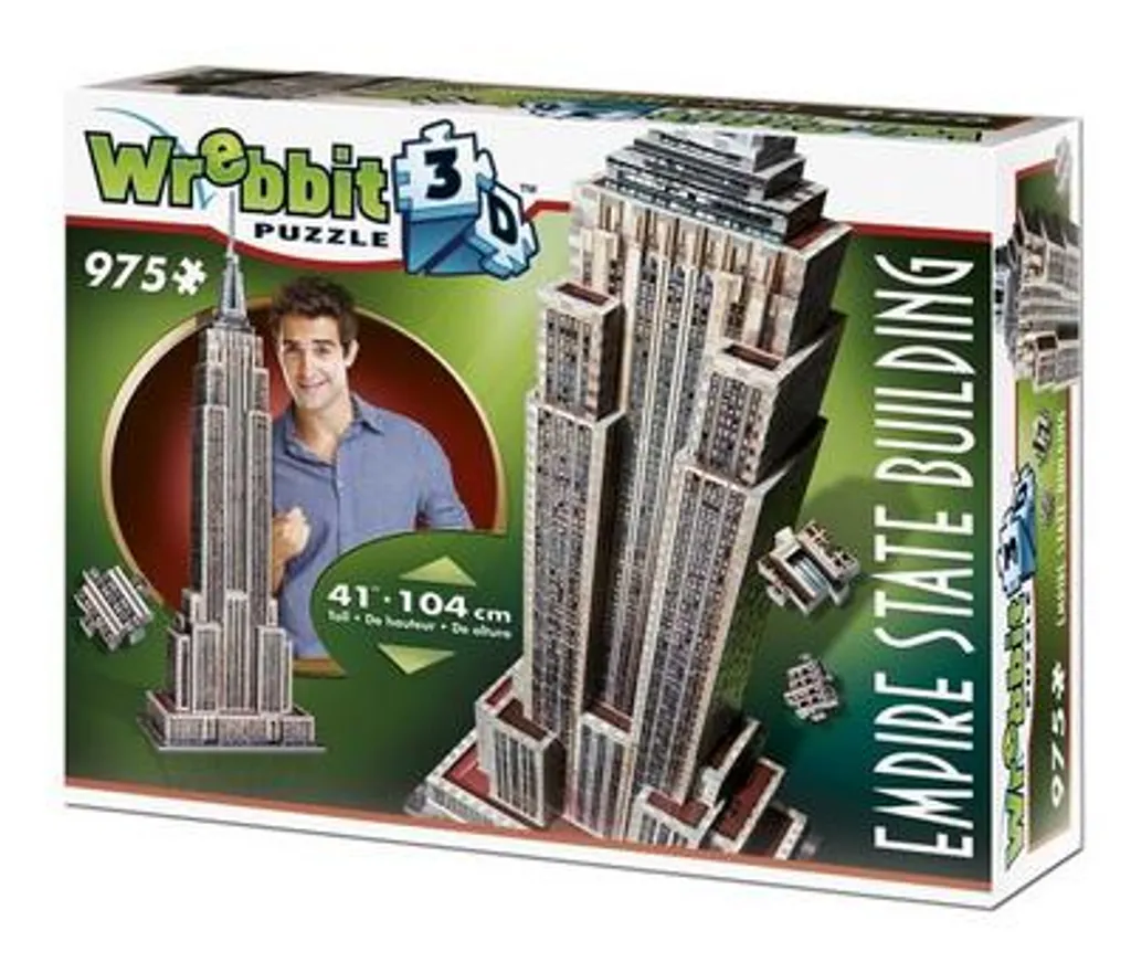 Empire State Building 3D Puzzle - Maquette sans Colle Facile à Assembler