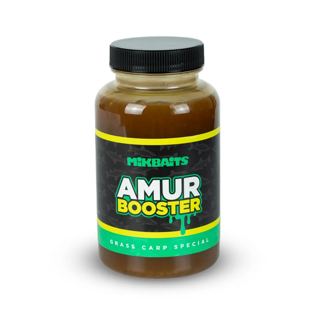 Booster de bouillettes Mikbaits Amur 250ml pour pêcher en grand lac