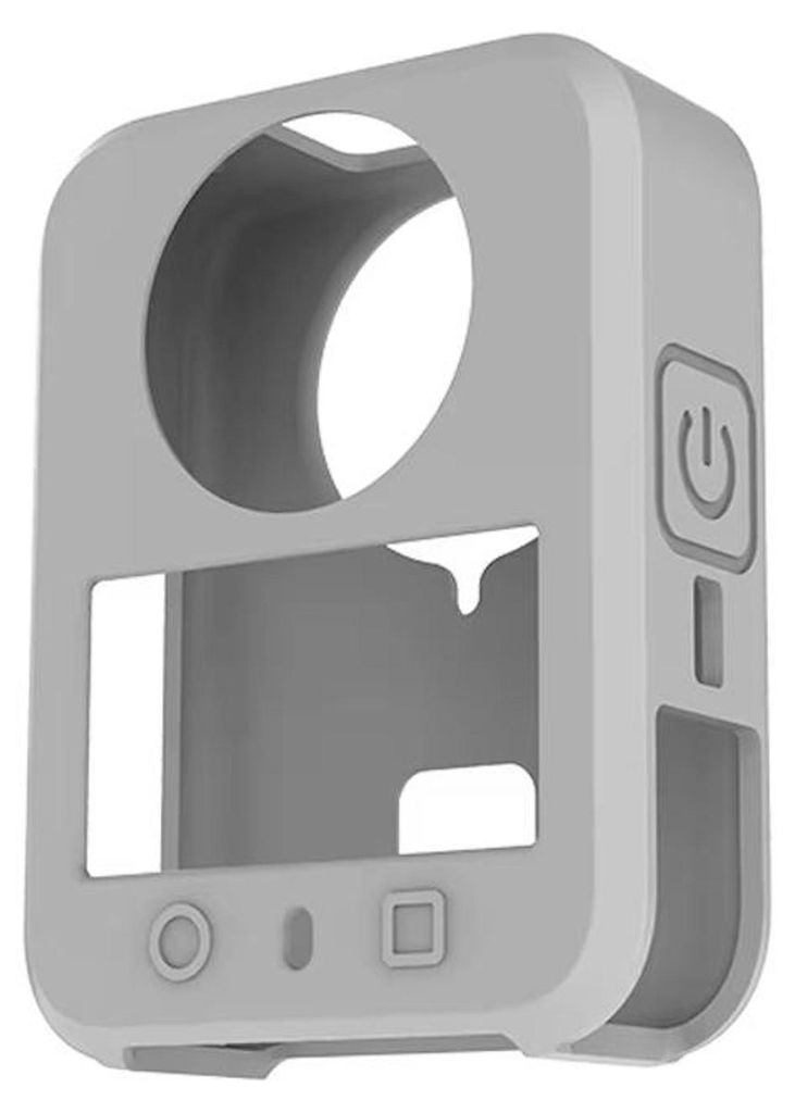 Silikon Schutzcover für DJI Osmo 360 Kratzfest Stoßfest Full Cover Zubehör Grau