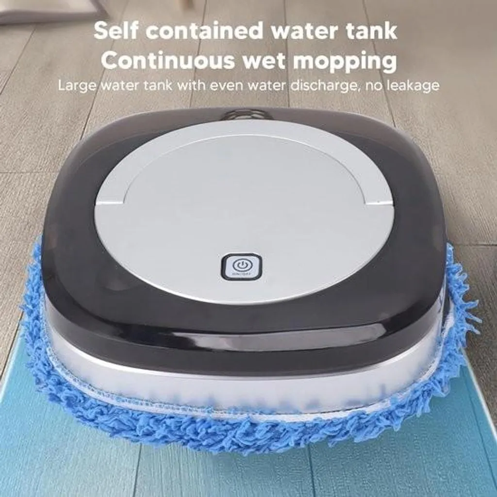 Robot Laveur de Sols avec Réservoir d'Eau et Gestion Multi-Surfaces