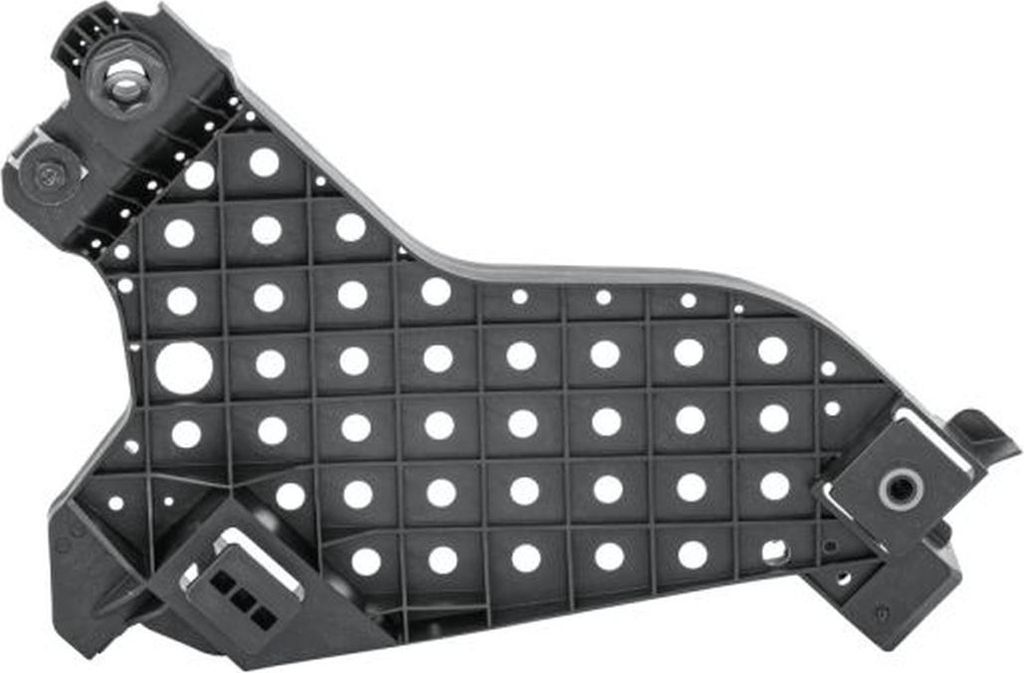 Halter Hauptscheinwerfer rechts schwarz HELLA passend für AUDI Q3