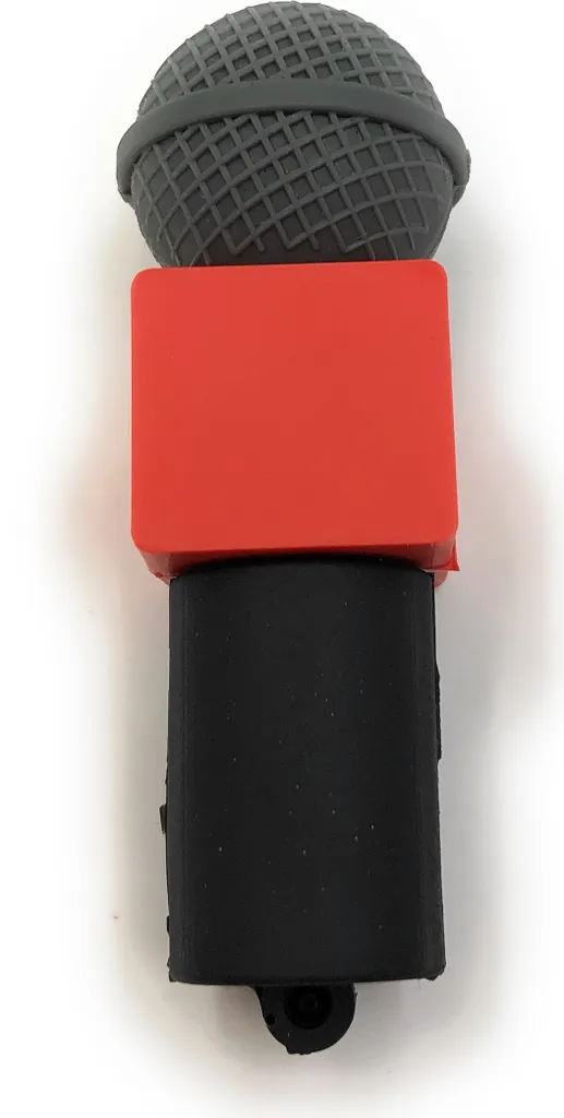 Esclusiva Onwomania Microfono USB 16GB | Gadget Premium Rosso Nero