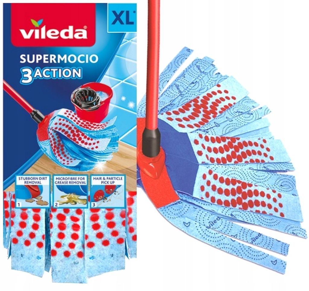 VILEDA Náhradní mop pro mop Supermocio Obrázek produktu 30