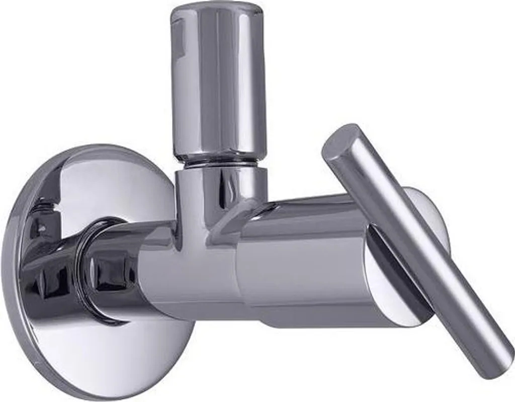 Rubinetto Sottolavabo 1/2" Js Design-Tec Sparta Cromato DVGW - Durata Top
