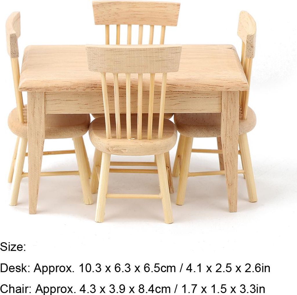 Cancelleria Mini Set Scrivania In Miniatura Per Case Delle Bambole In Scala 1:12, Con Blotter E Accessori - Kit In Carta, Marca Handley Victorinox Mini - Foto 2