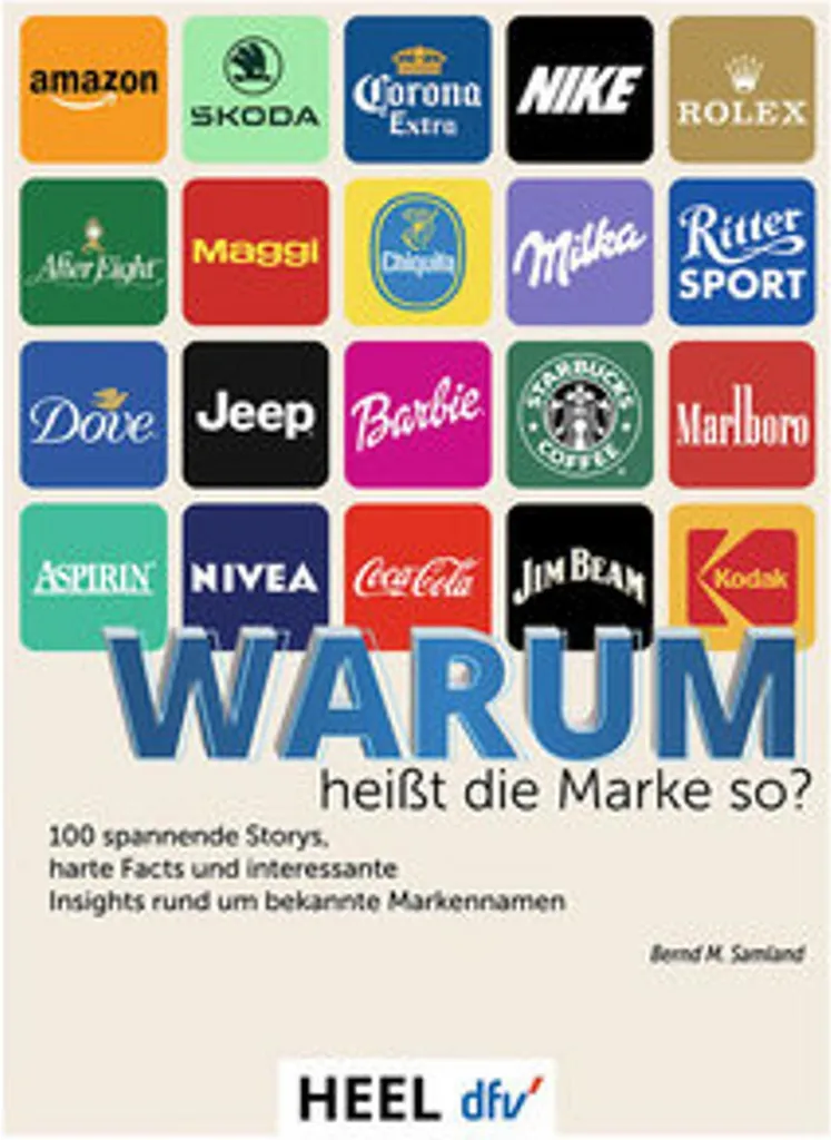 Livre de culture marketing 100 Markennamen - Origines des marques