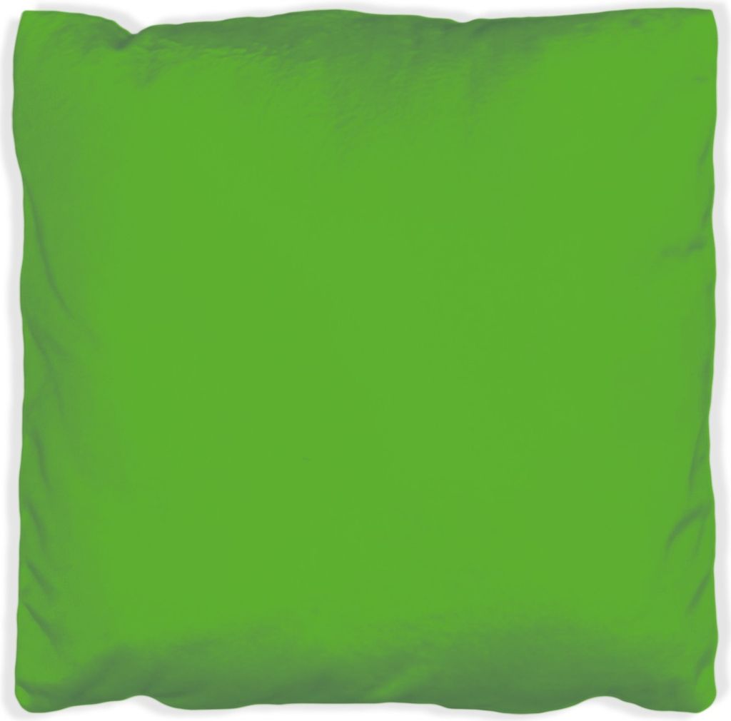 Wallario Premium Kissen, weiche Oberfläche, mit Motiv Maigrün, Größe: 40 x 40 cm, mit weißer Rückseite