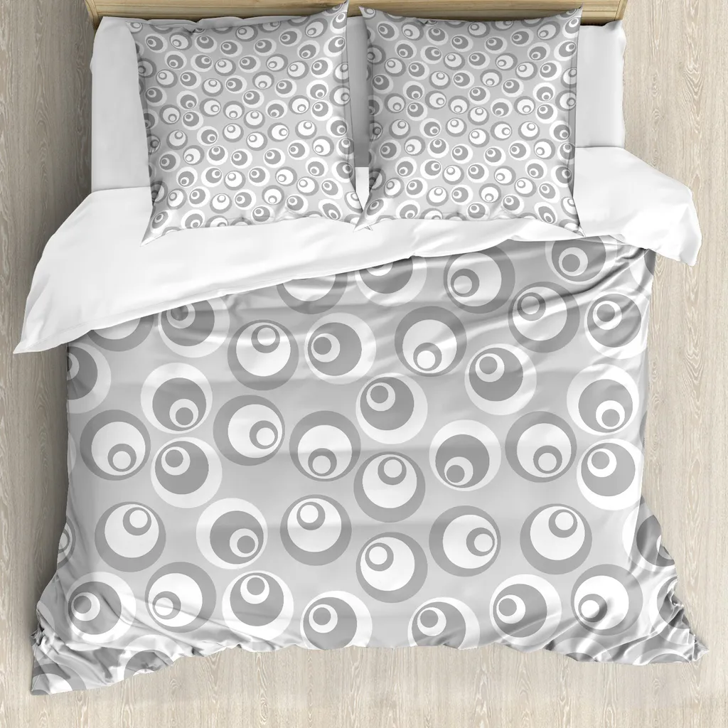 Copripiumino ABAKUHAUS per Allergici: 155x220 cm Lavabile e Resistente
