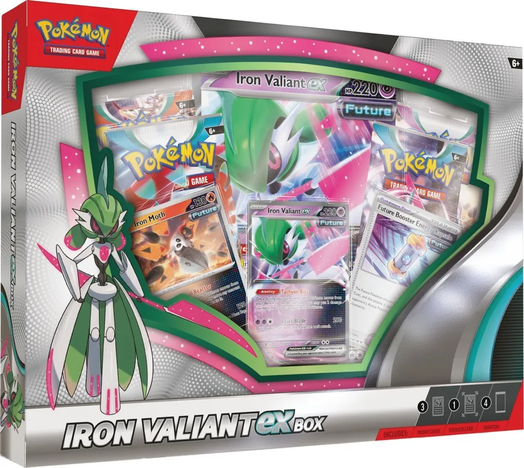 Pokémon TCG Coffret Rugissante-Lune ex et Garde-de-Fer ex en Français