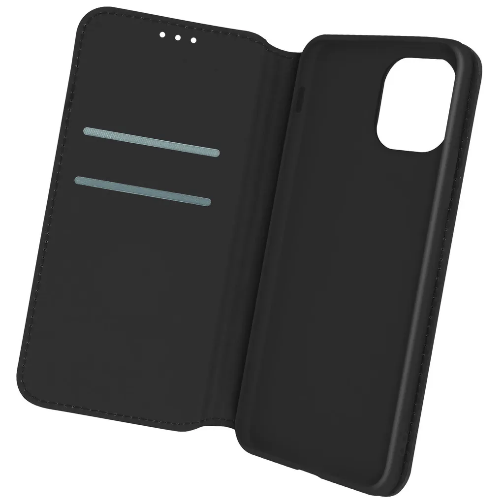 Custodia iPhone 12 / 12 Pro Avizar Classic Edition | Cover Libretto Nero