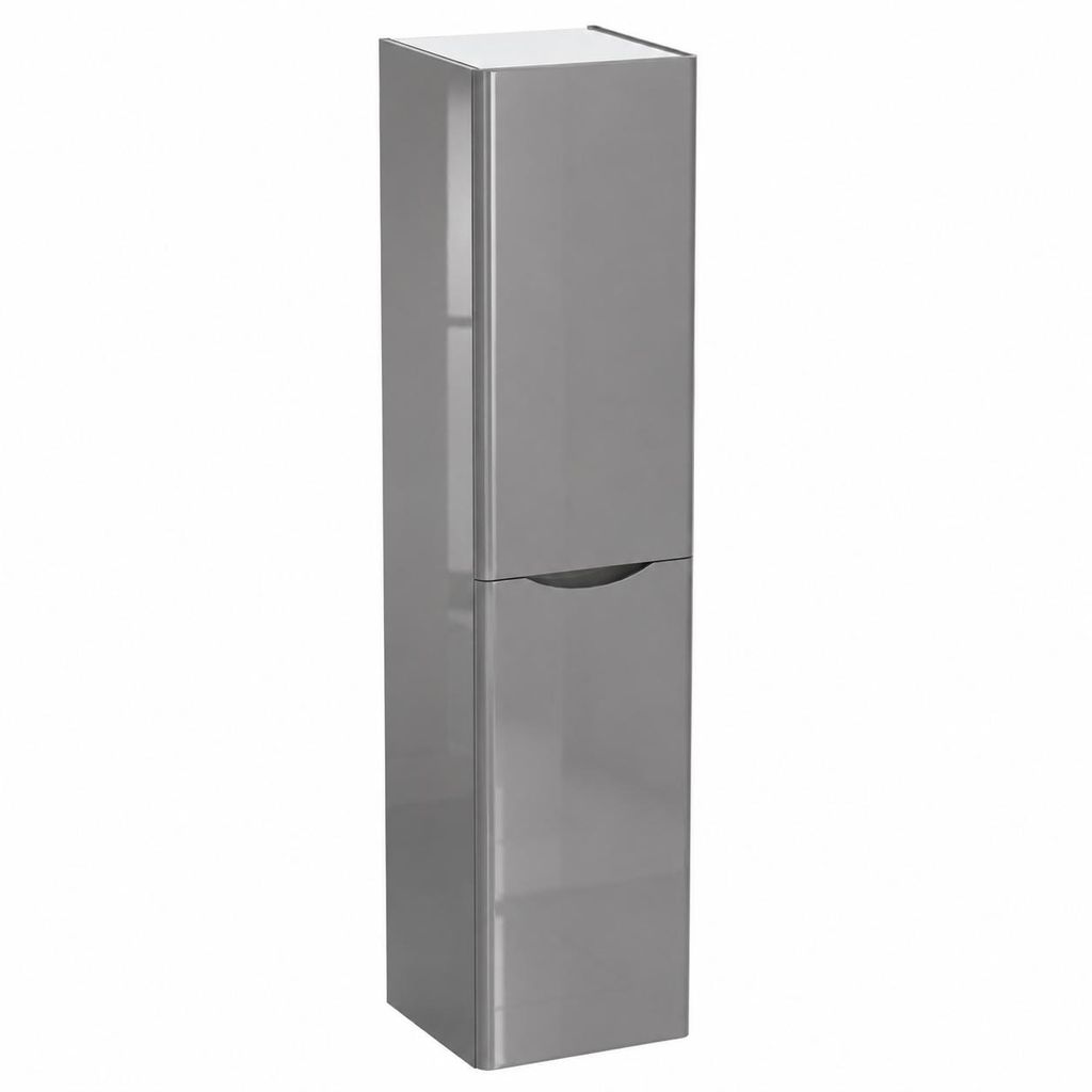 Armoire de salle de bain AUSTIN, gris, finition haute Image du produit  Image générée par une IA