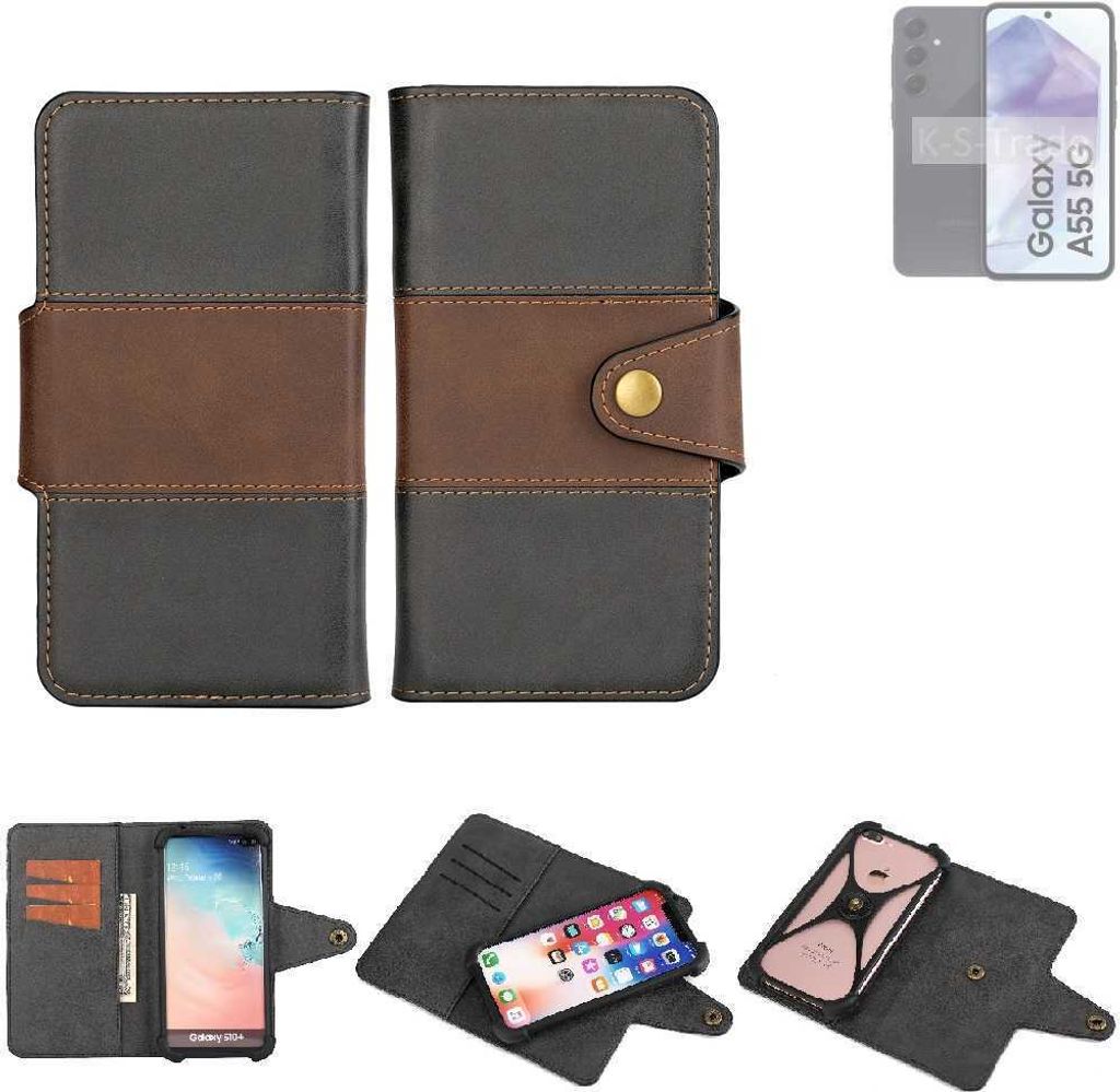 K-S-Trade Handyhülle Schutzhülle Hülle Bookstyle Produktbild 
