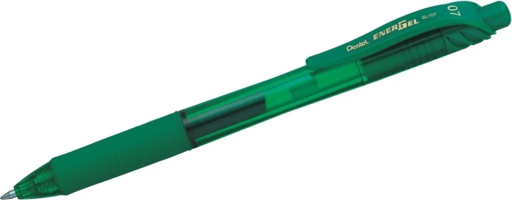 Stylo de Correction Vert Pentel EnerGel X pour Enseignants et Étudiants