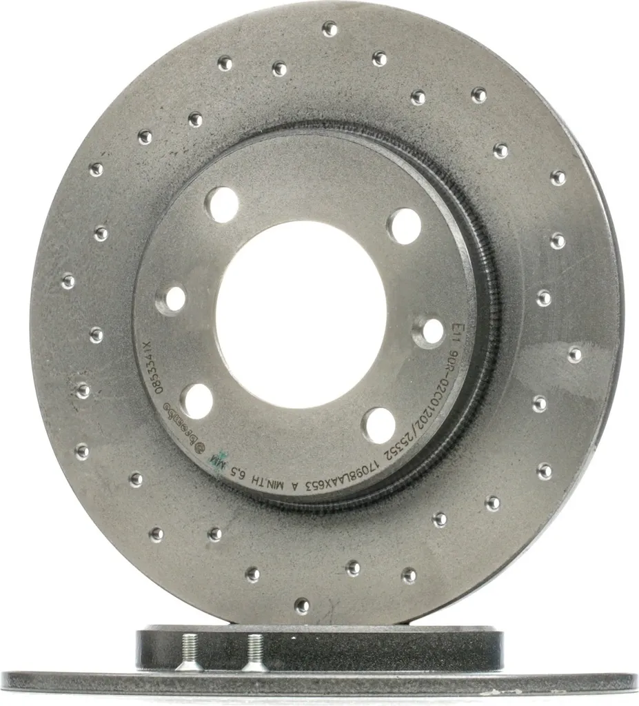 Disque de frein pour trajets urbains Peugeot 206 Van et 106 II