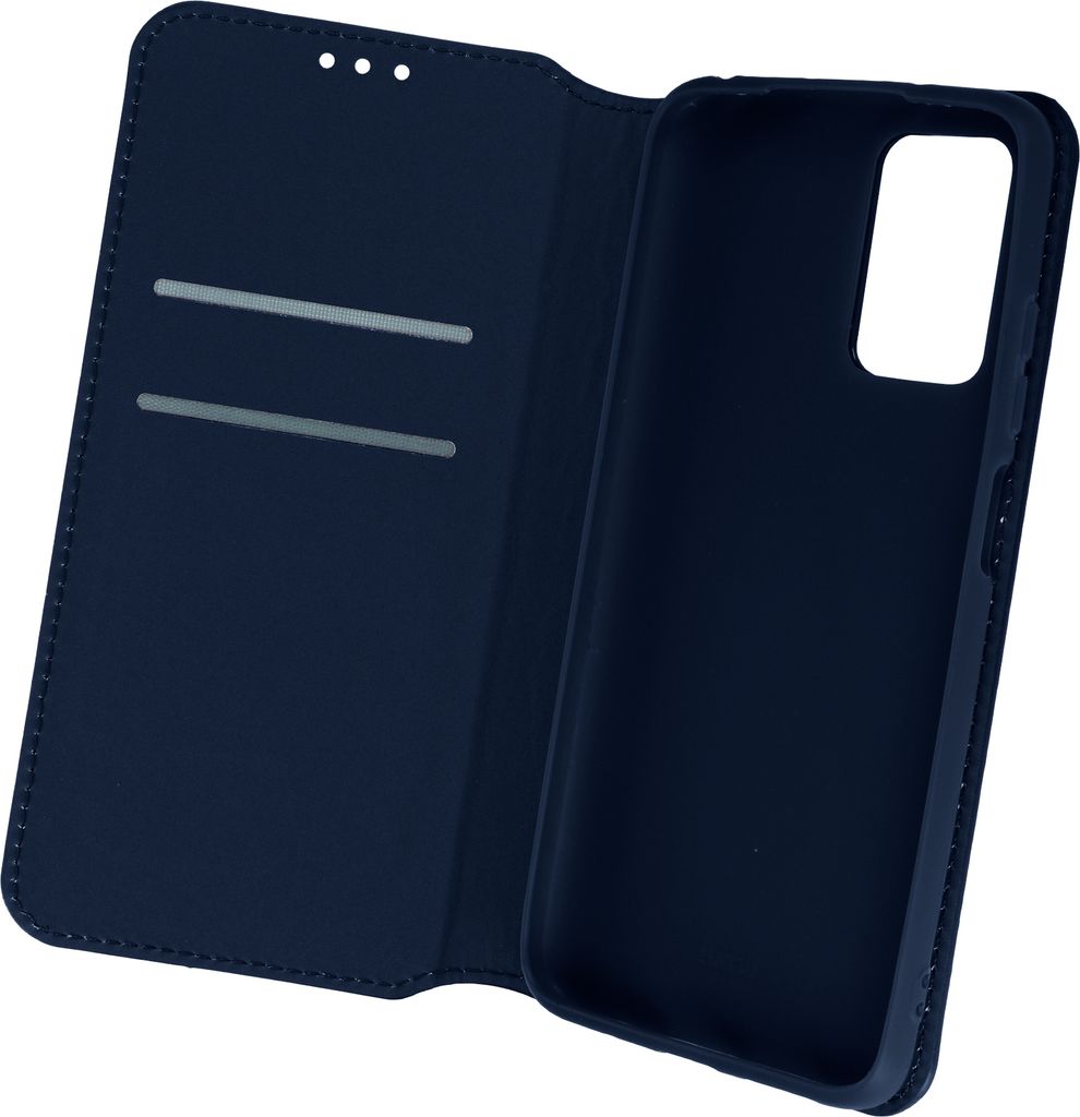 Kunstleder Cover Klappetui für Redmi 10 / 10 2022 – Dunkelblau