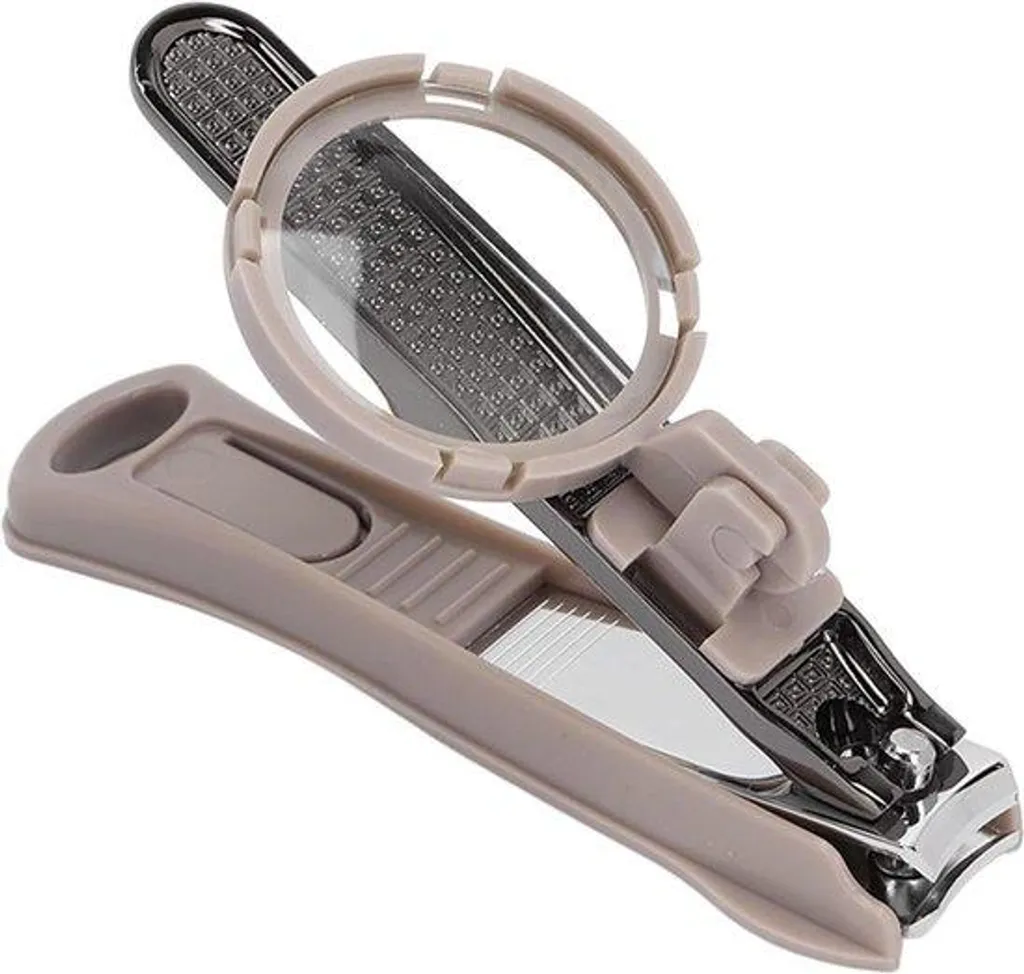Ciseaux à ongles Heavy Duty Gris - Fini les Ongles Cassants et Difficiles