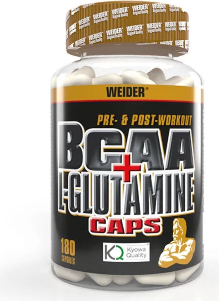 Weider BCAA + L-Glutamine 180 Kapseln