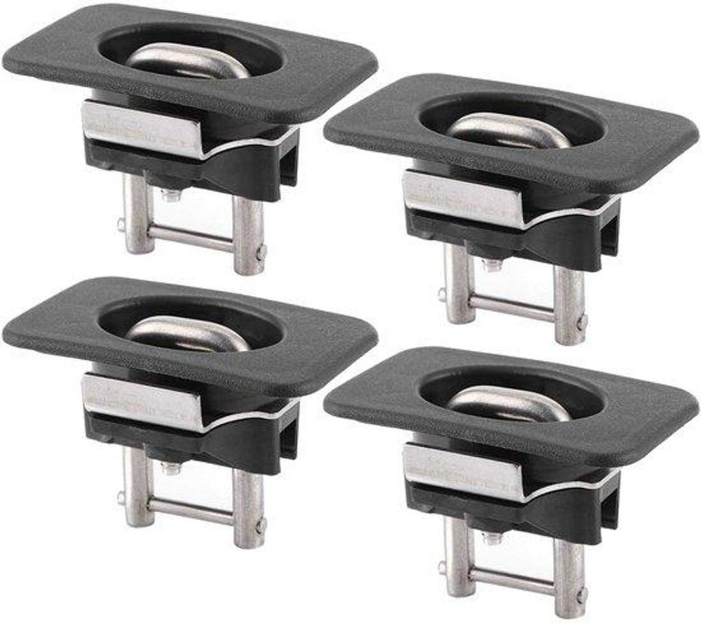 Spanhaken-Set, 4-teilig, ausbreitbar, 1000lbs Tragfähigkeit