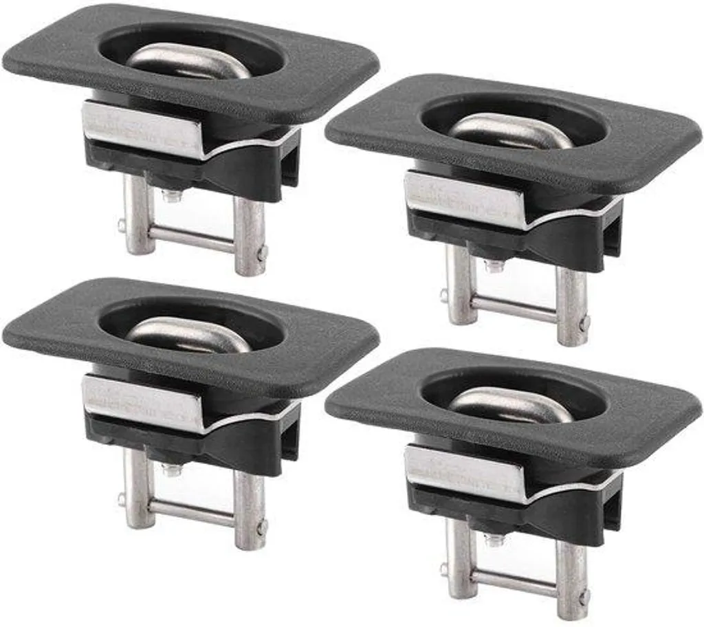 Lot de 4 crochets à expansion extensibles 1000 lb pour fixation lourde