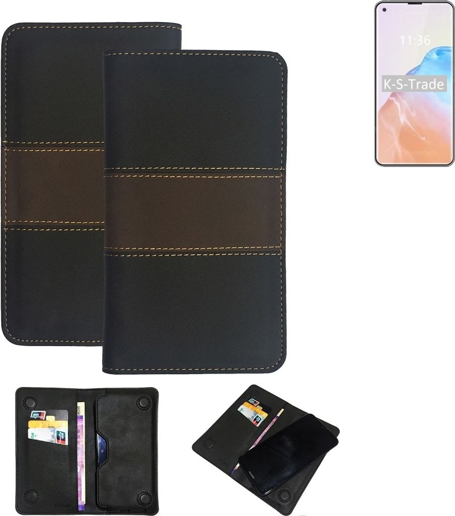 K-S-Trade Hülle Handyhülle kompatibel mit Cubot X30 Schutzhülle Walletcase Bookstyle Tasche Schutz Case Handytasche Wallet Cover Kunstleder