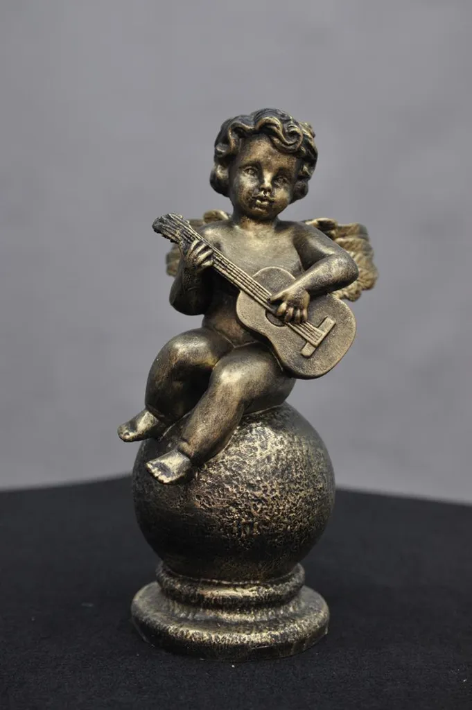 Ange Design Figure 648 Sculpture Abstraite Moderne Statue Blanche 30cm