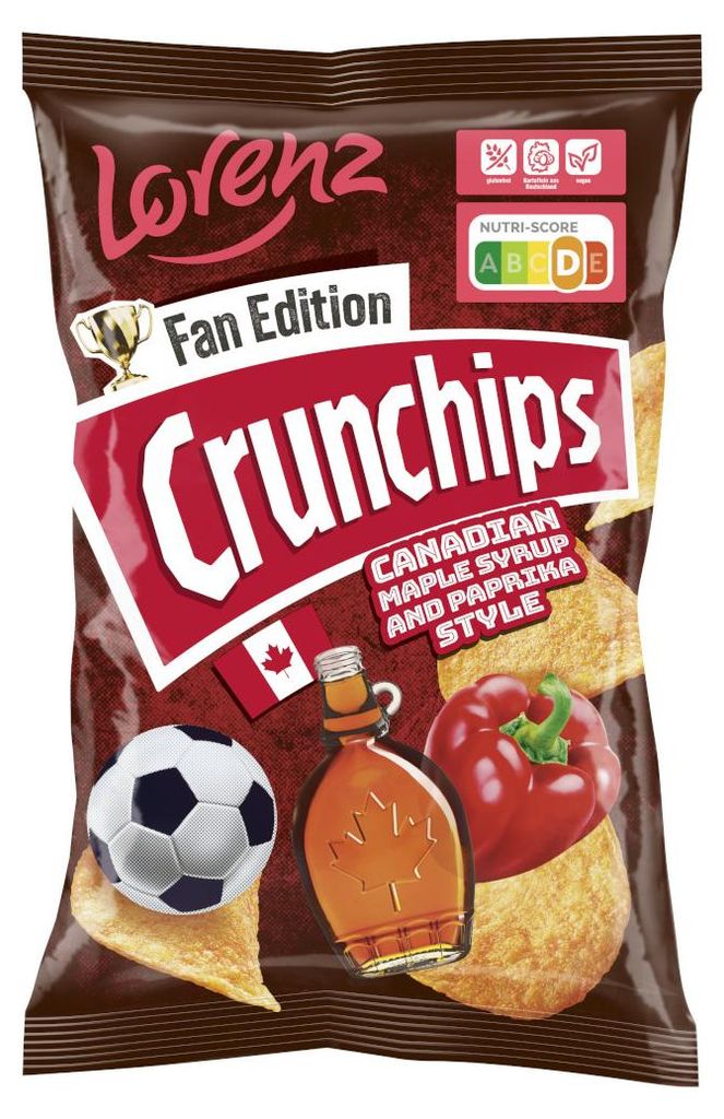 Lorenz Crunchips Fan Edition – syrop klonowy z Kanady, smak Zdjęcie produktu 