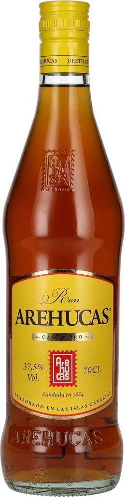 Ron Arehucas Carta Oro 37,5% Vol. 0,7l Image du produit 