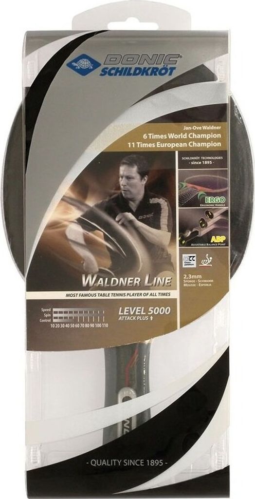 Pálka na stolný tenis Waldner 5000 Attack čierna Obrázok produktu 2