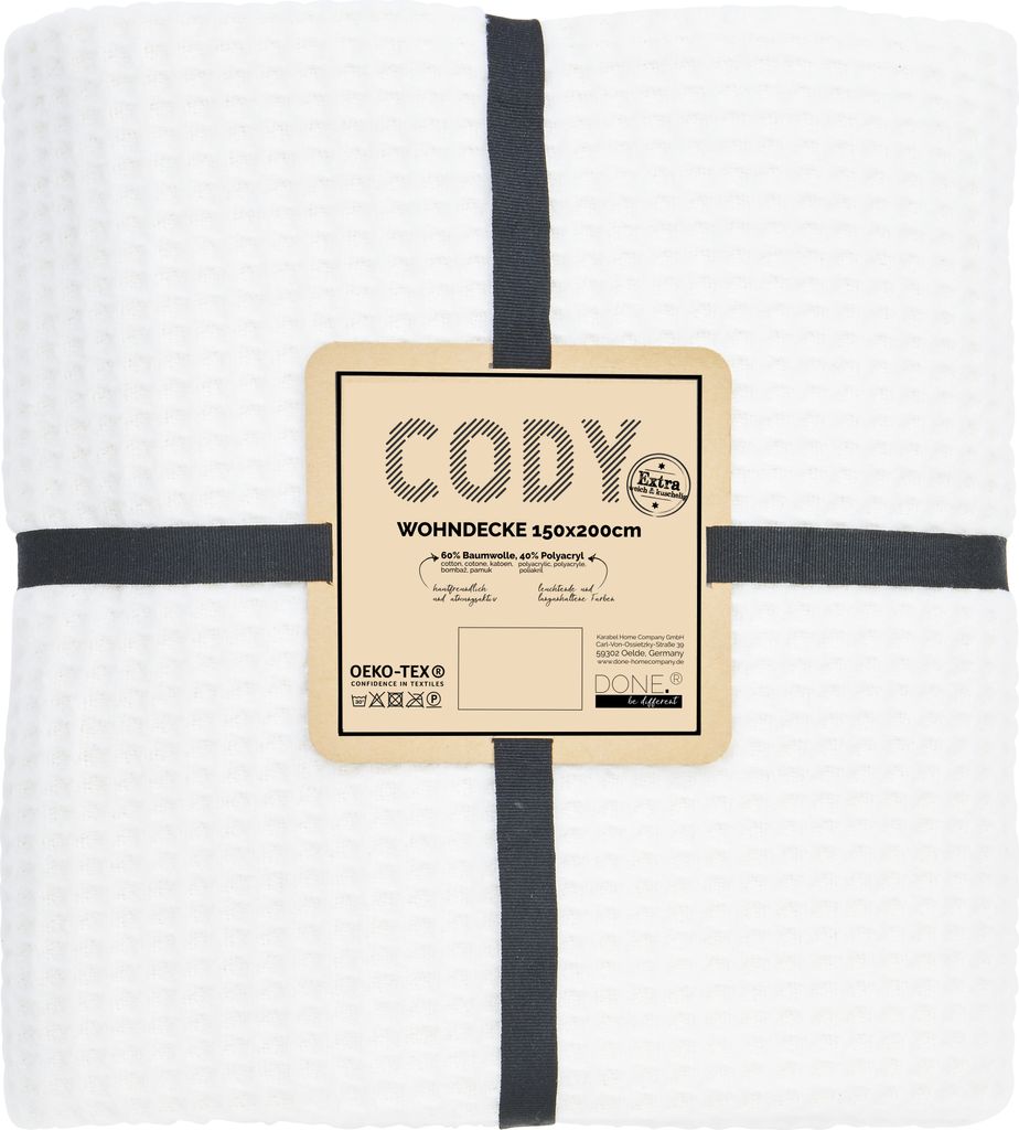 done.® Wohndecke »CODY« 400gr/m² Produktbild 