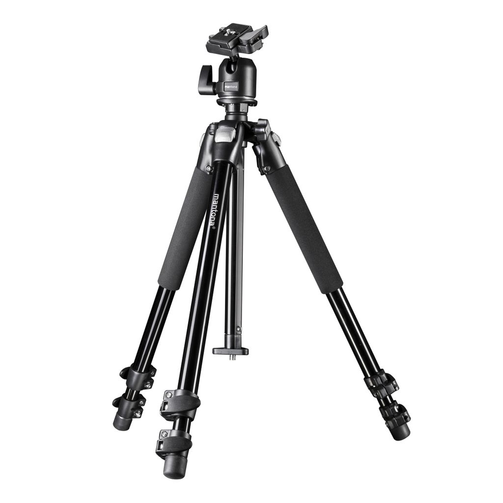 Mantona Scout MAX Macro II Statyw z głowicą kulową 153 cm Zdjęcie produktu 